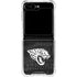 NFL Jacksonville Jaguars Black & White Galaxy Z Flip6 Clear Case